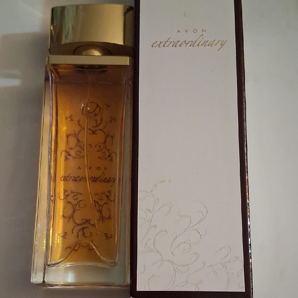 Avon Extraordinary Fragrance with Gold Accents